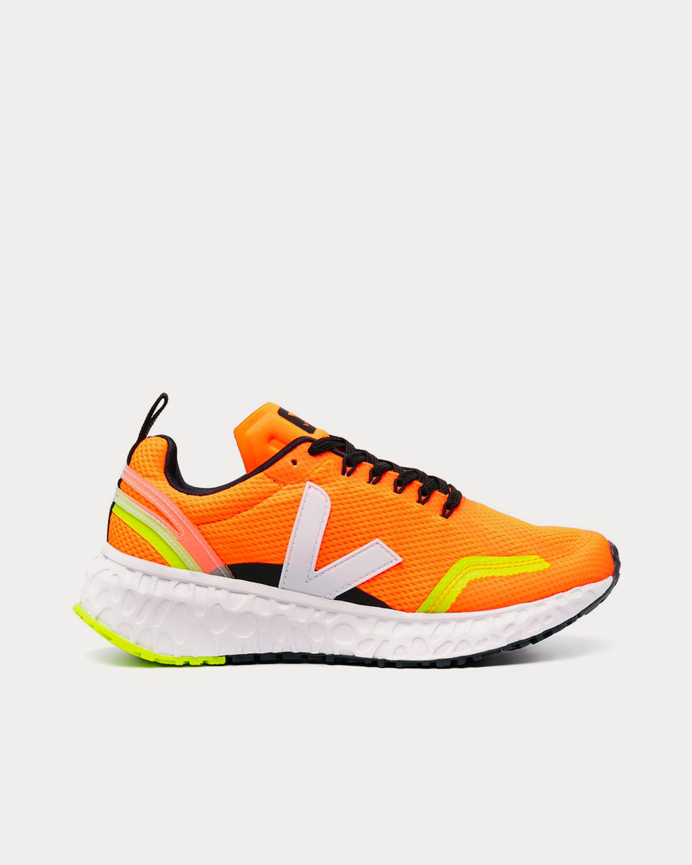 Veja Condor Neon Orange White Running Shoes Sneak in Peace