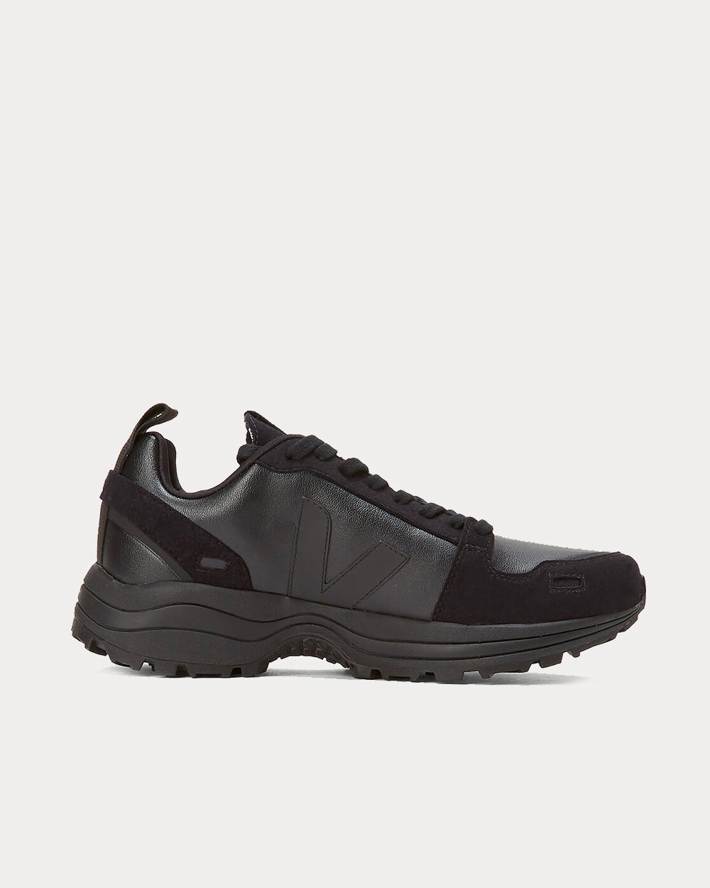 Veja x Rick Owens Hiking Black Low Top Sneakers - 1