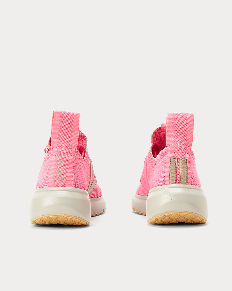 Veja x Rick Owens Runner Style 2 V-Knit Pink Low Top Sneakers - 3