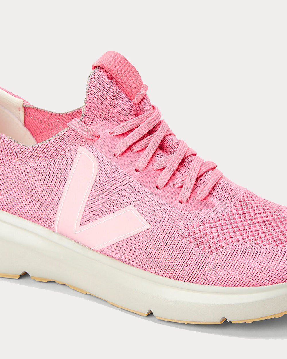 Veja x Rick Owens Runner Style 2 V-Knit Pink Low Top Sneakers - 4