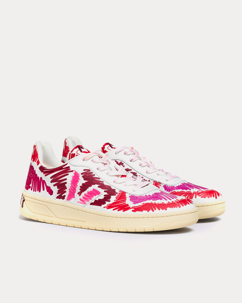 Veja x Marni V-10 Ruby Low Top Sneakers - 3