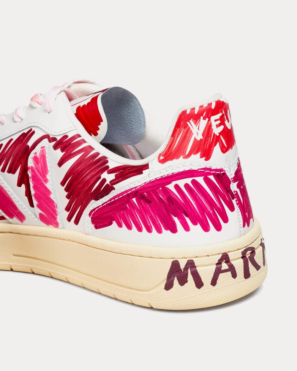 Veja x Marni V-10 Ruby Low Top Sneakers - 5