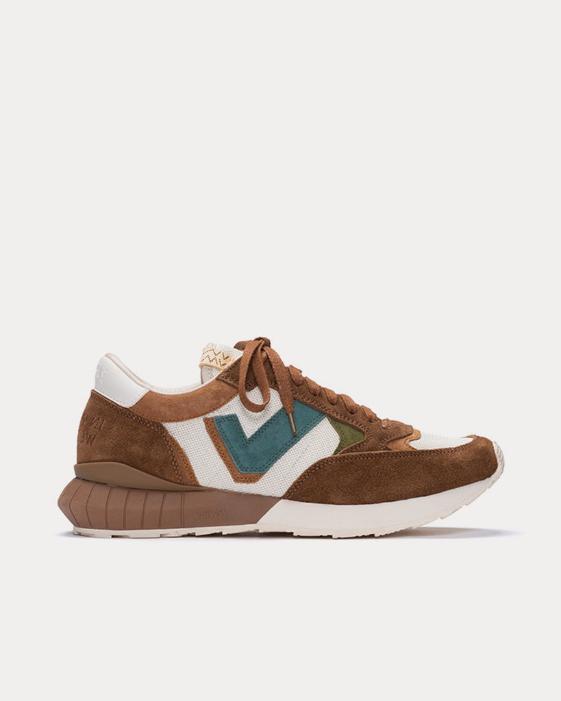 Visvim Dunand Light Brown Low Top Sneakers - Sneak in Peace