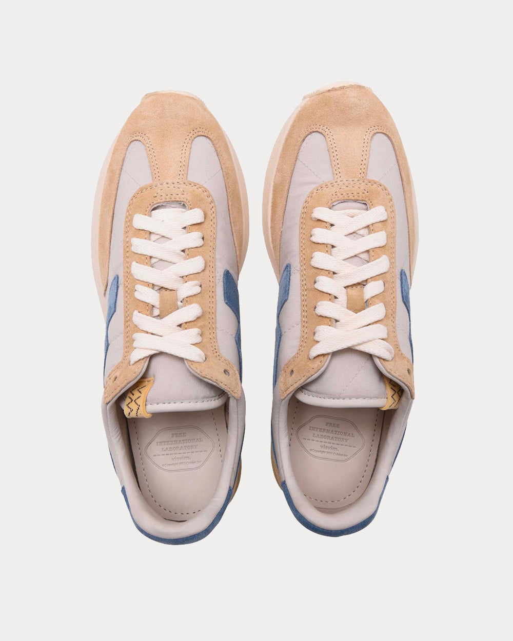 Visvim FKT Runners Off-White Low Top Sneakers - 3