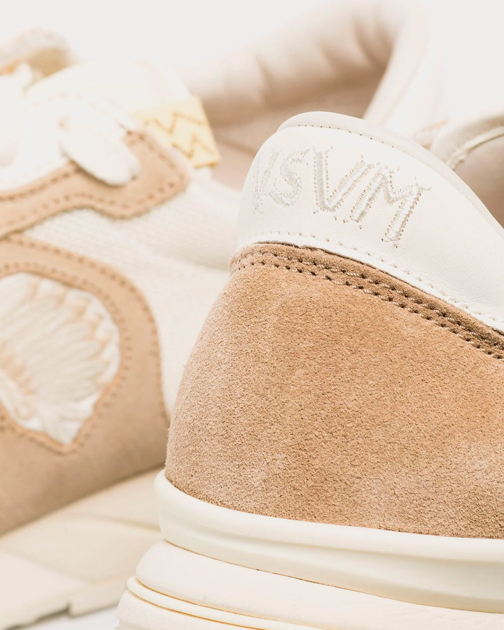 Visvim Roland Jogger Beige Low Top Sneakers - 4