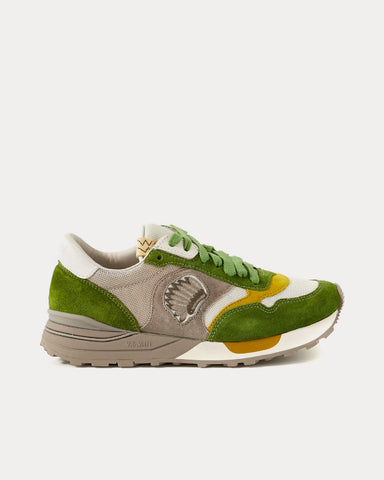 Visvim Roland Jogger Green Low Top Sneakers