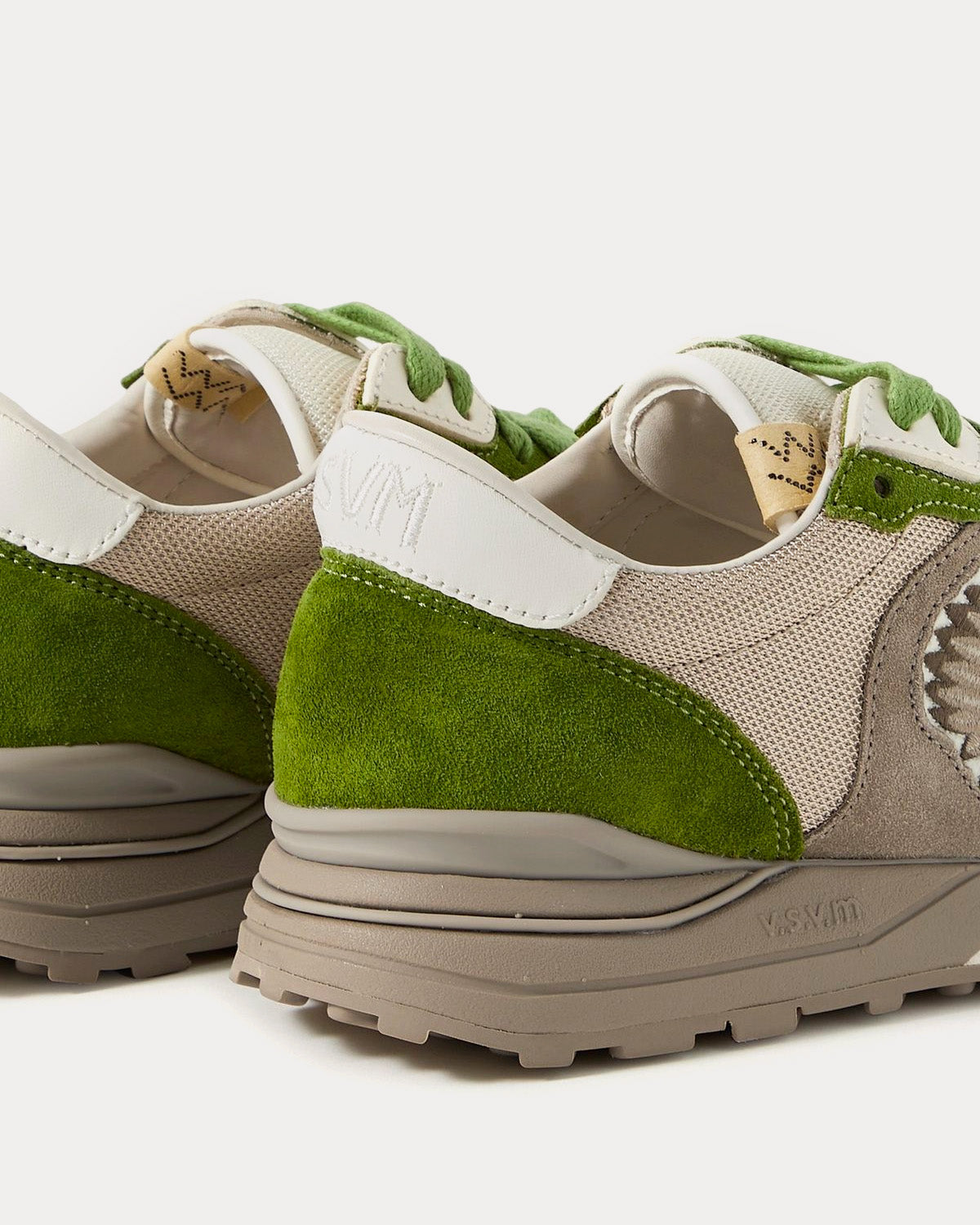Roland Jogger Green Low Top Sneakers