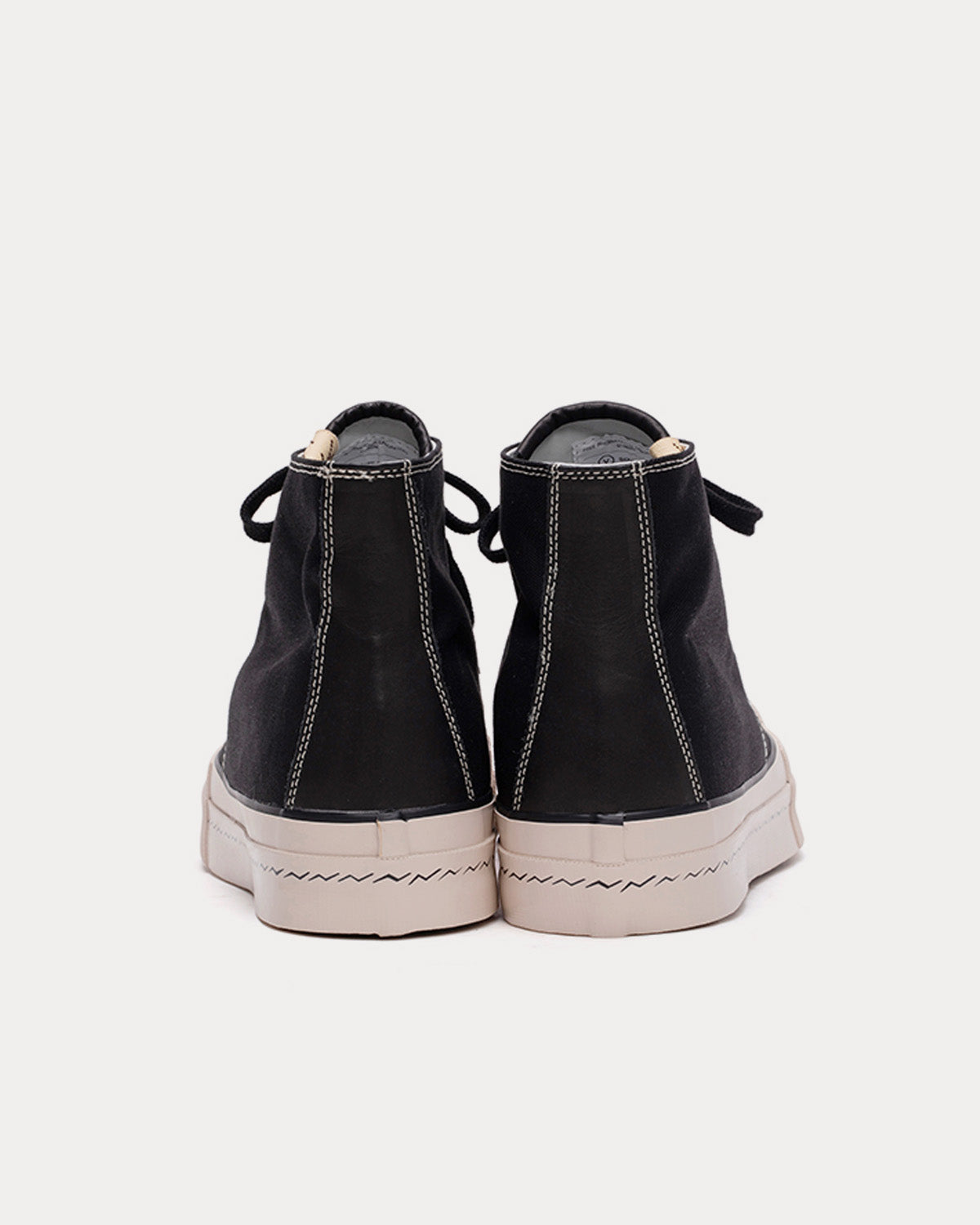 Visvim Skagway Hi Patten Black High Top Sneakers - 4