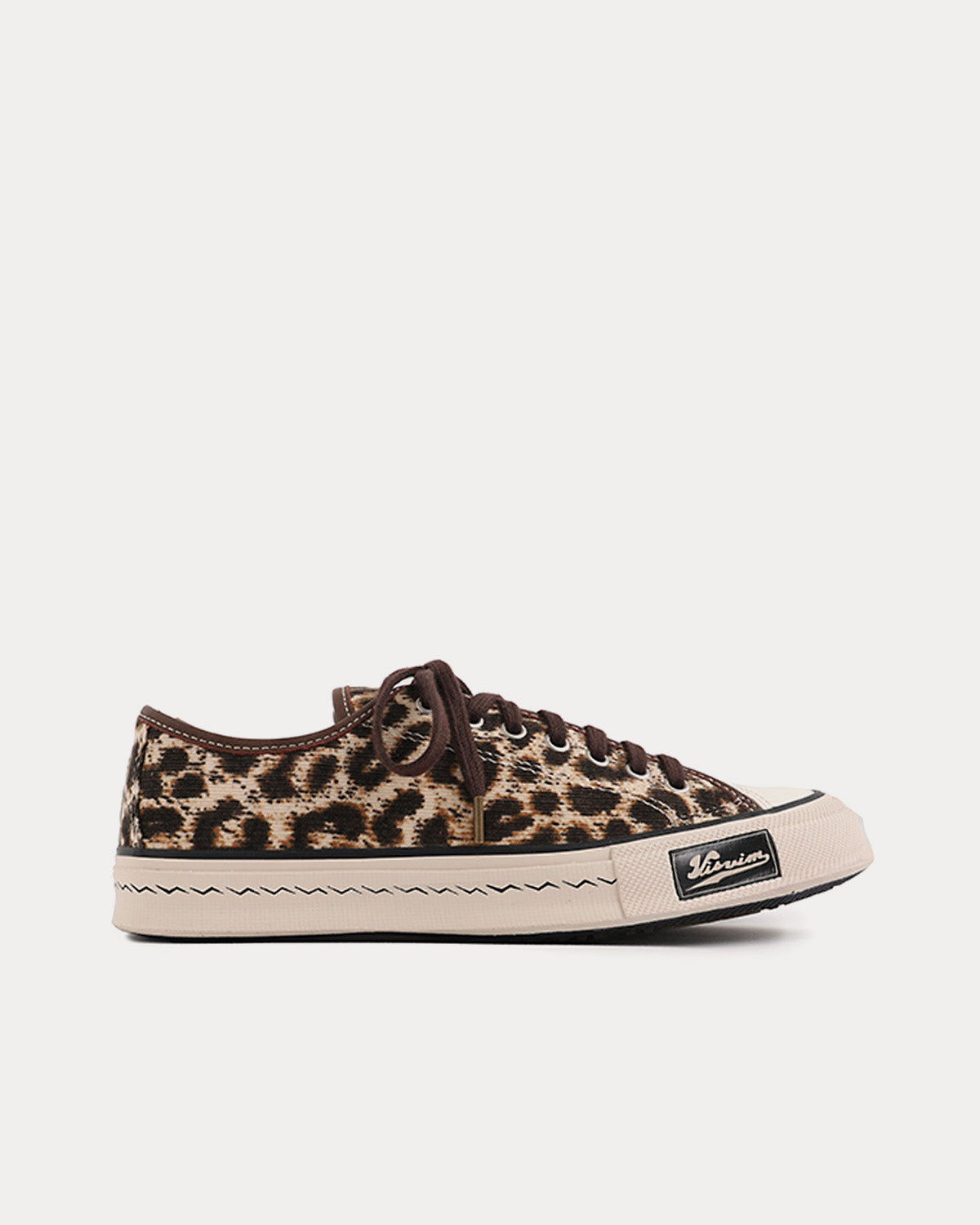 Visvim Skagway Lo Leopard Beige Low Top Sneakers - 1