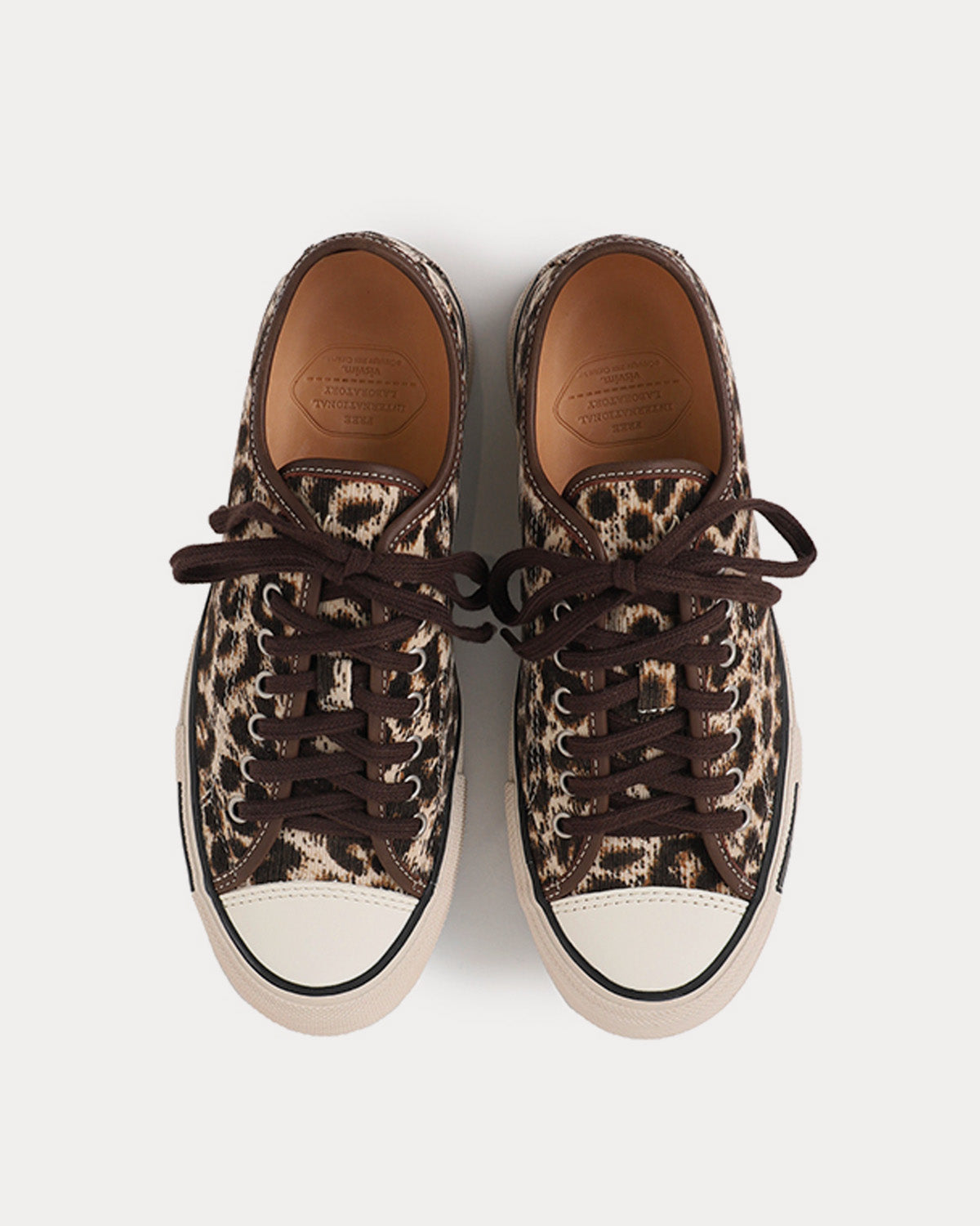 Visvim Skagway Lo Leopard Beige Low Top Sneakers - 2