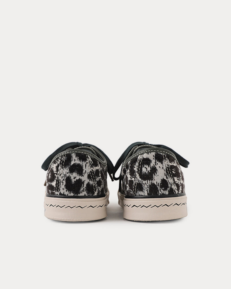 Visvim Skagway Lo Leopard Grey Low Top Sneakers - 3