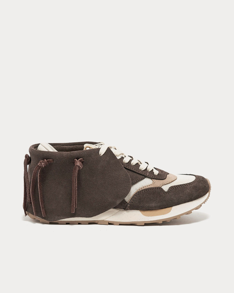 Visvim Roland Lhamo Jogger Brown Low Top Sneakers - Sneak in Peace