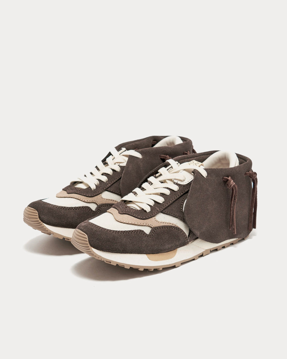 Visvim Roland Lhamo Jogger Brown Low Top Sneakers - 2