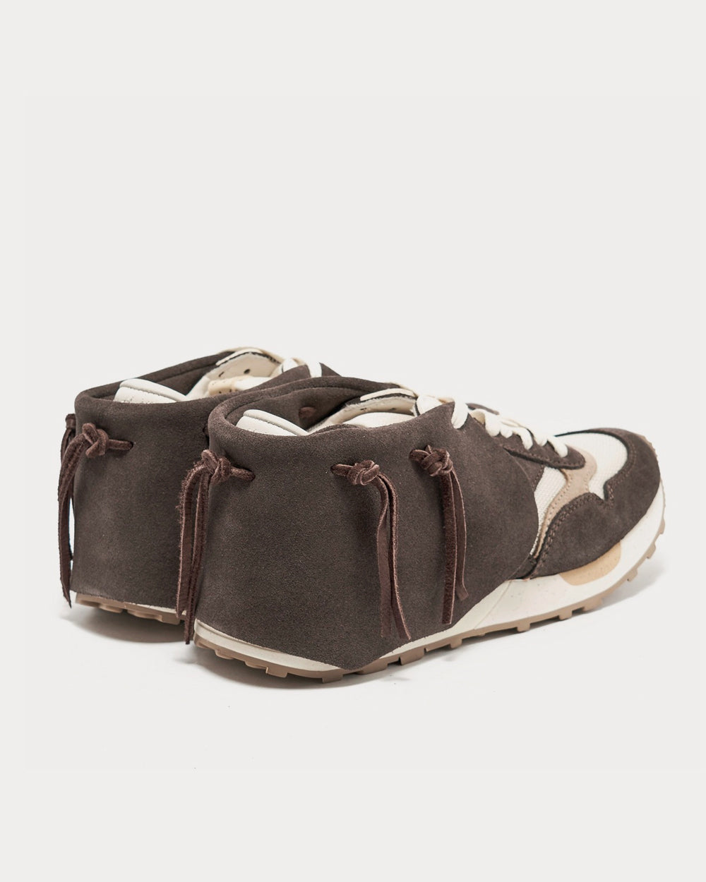 Visvim Roland Lhamo Jogger Brown Low Top Sneakers - 3