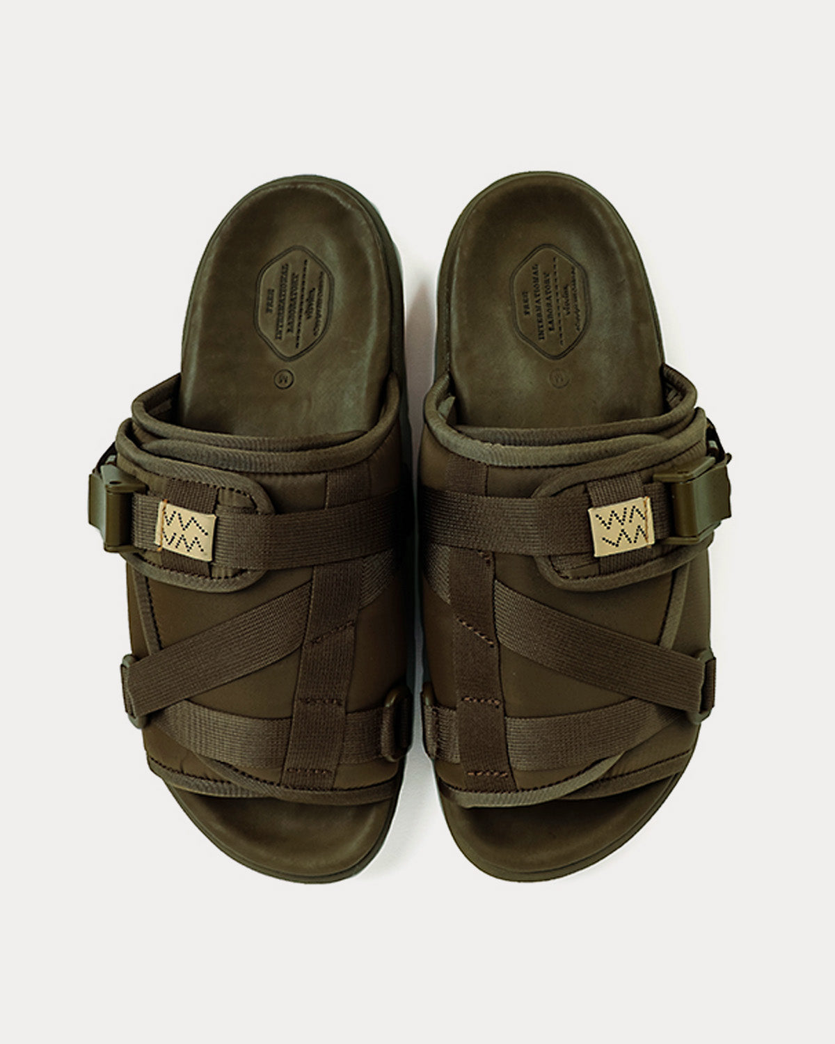 Visvim Christo Olive Sandals - 2