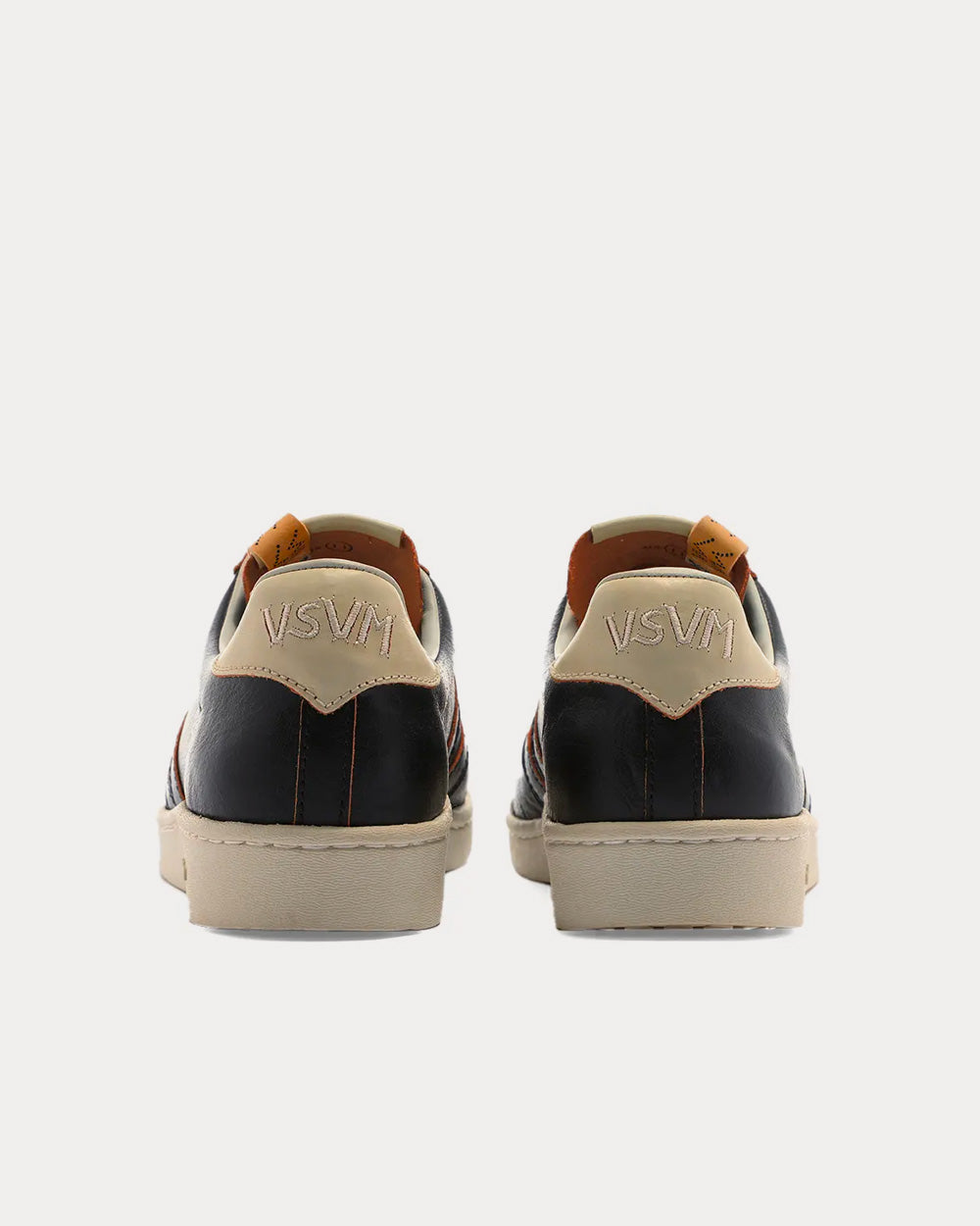 Visvim Corda-Folk Black Low Top Sneakers - 3