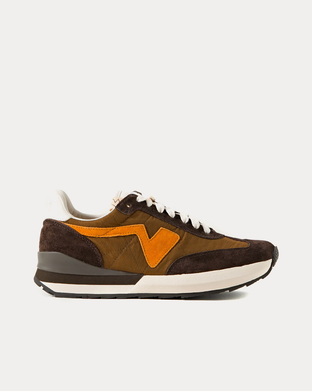 Visvim FKT Runner Brown Low Top Sneakers - 1