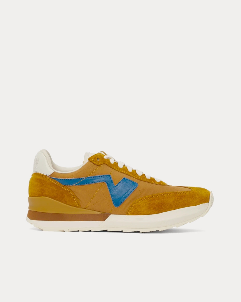 Visvim FKT Runner Mustard Low Top Sneakers - 1