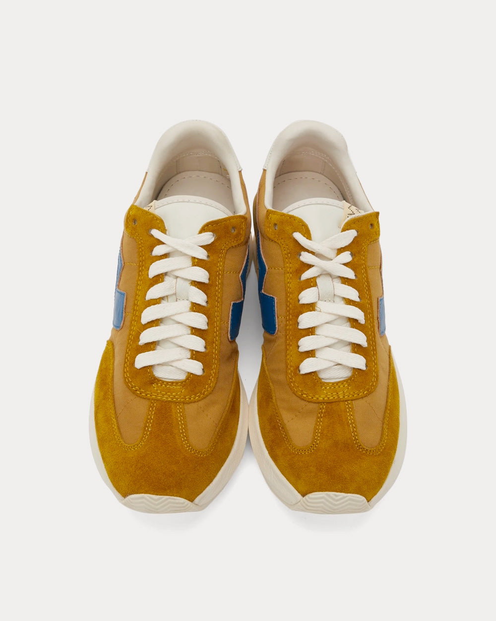 Visvim FKT Runner Mustard Low Top Sneakers - 2