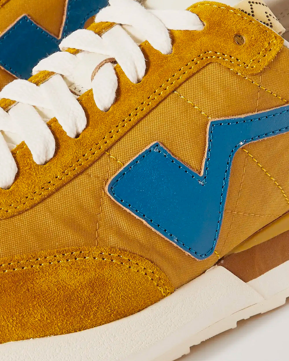 Visvim FKT Runner Mustard Low Top Sneakers - 4