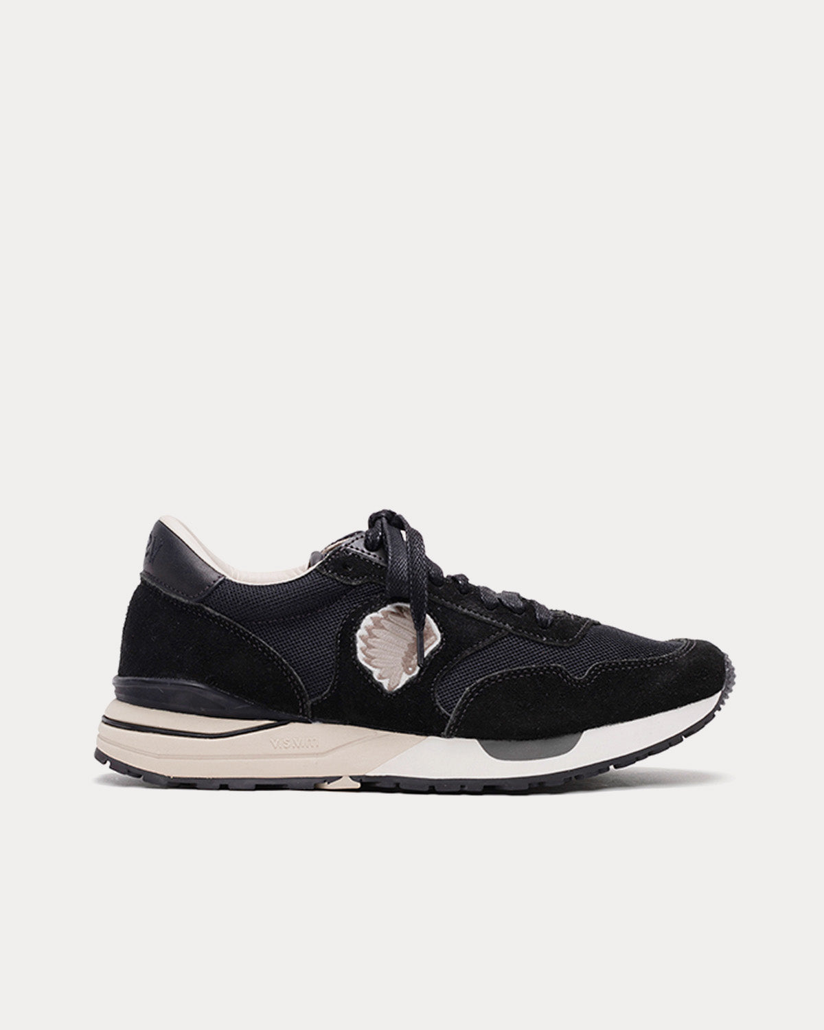 Visvim Roland Jogger Black Low Top Sneakers - 1