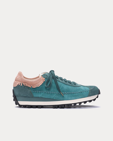 Visvim Walpi Runner Light Green Low Top Sneakers