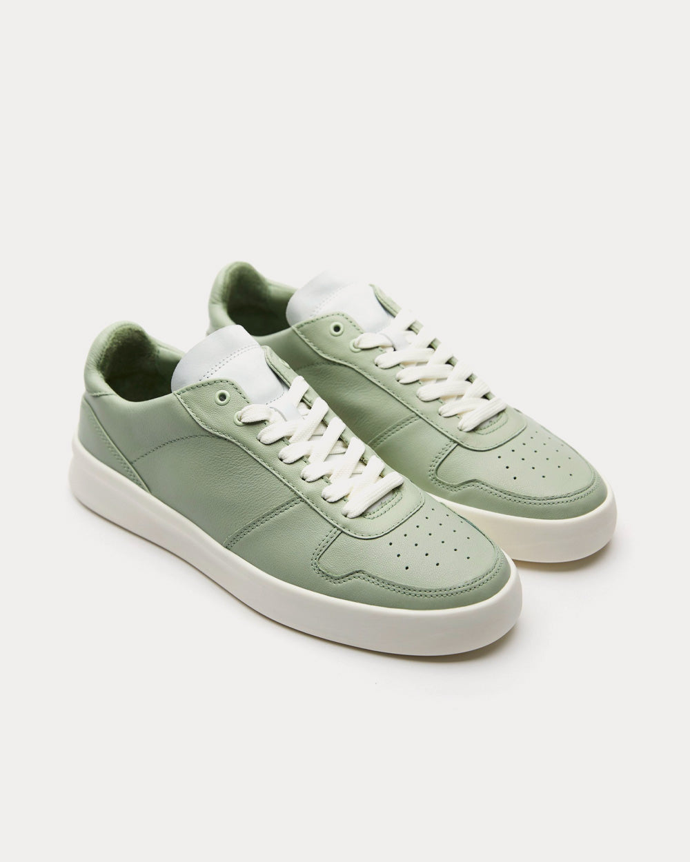 Vor 5A Pistacchio Light Green Low Top Sneakers - 3