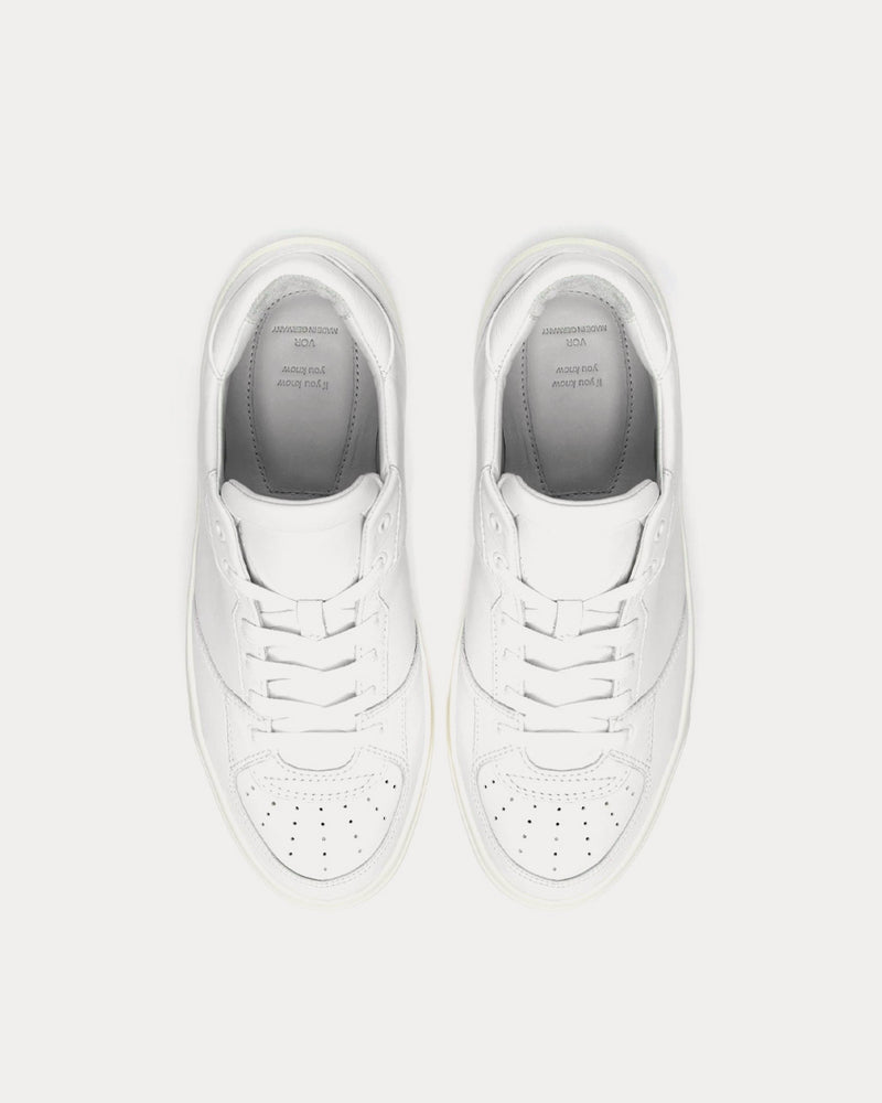 Vor 2A Champagnerweiss White Low Top Sneakers - 2