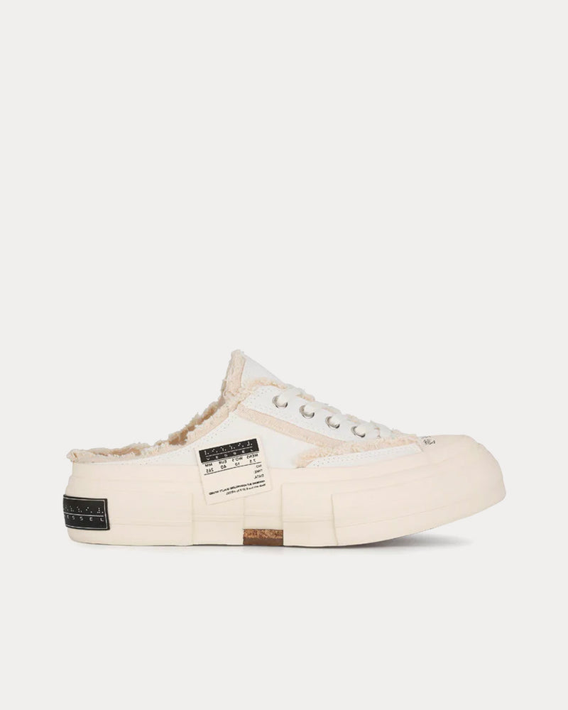 xVESSEL G.O.P. White Slip On Sneakers - 1