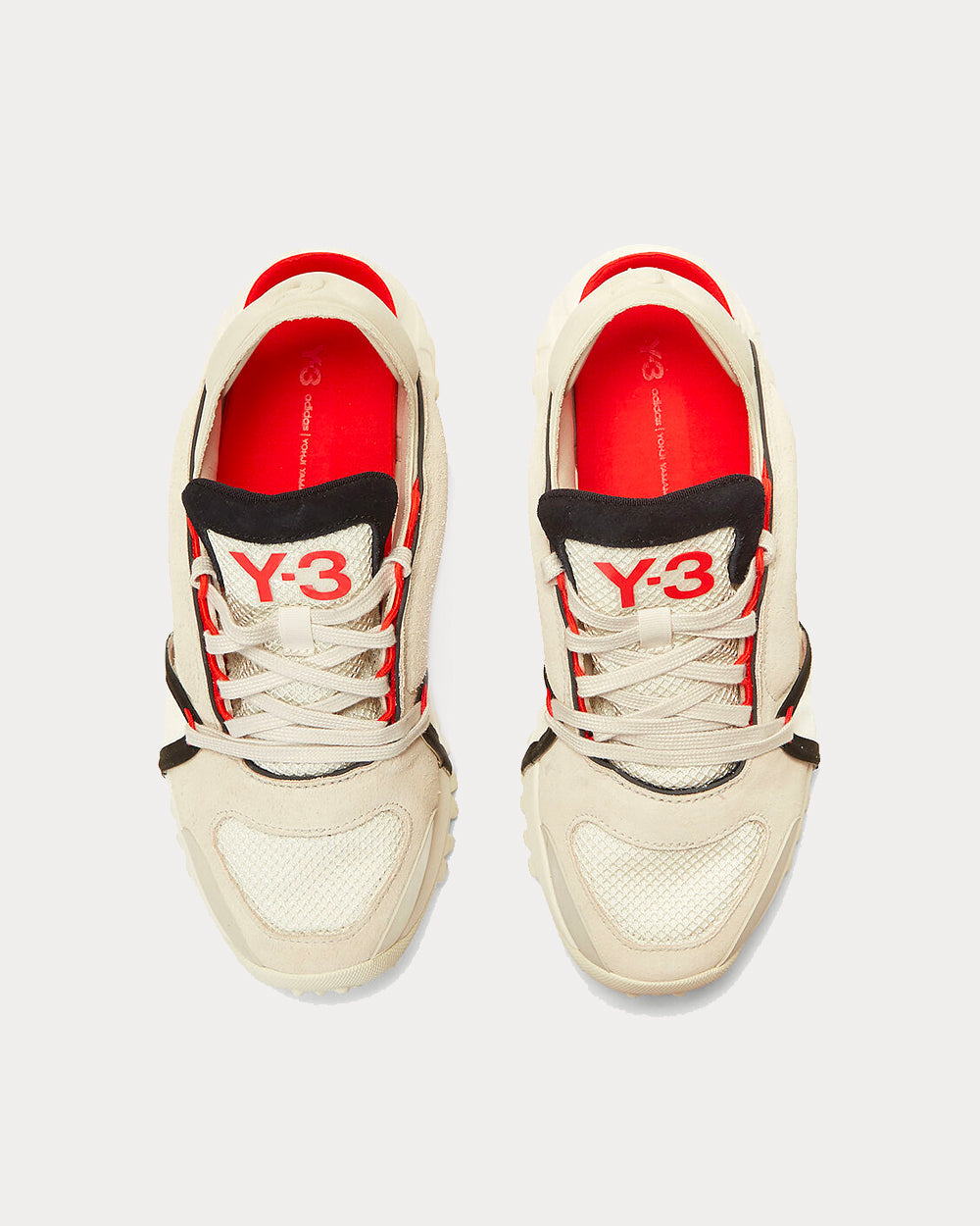 Y-3 Notoma Beige Low Top Sneakers - 2