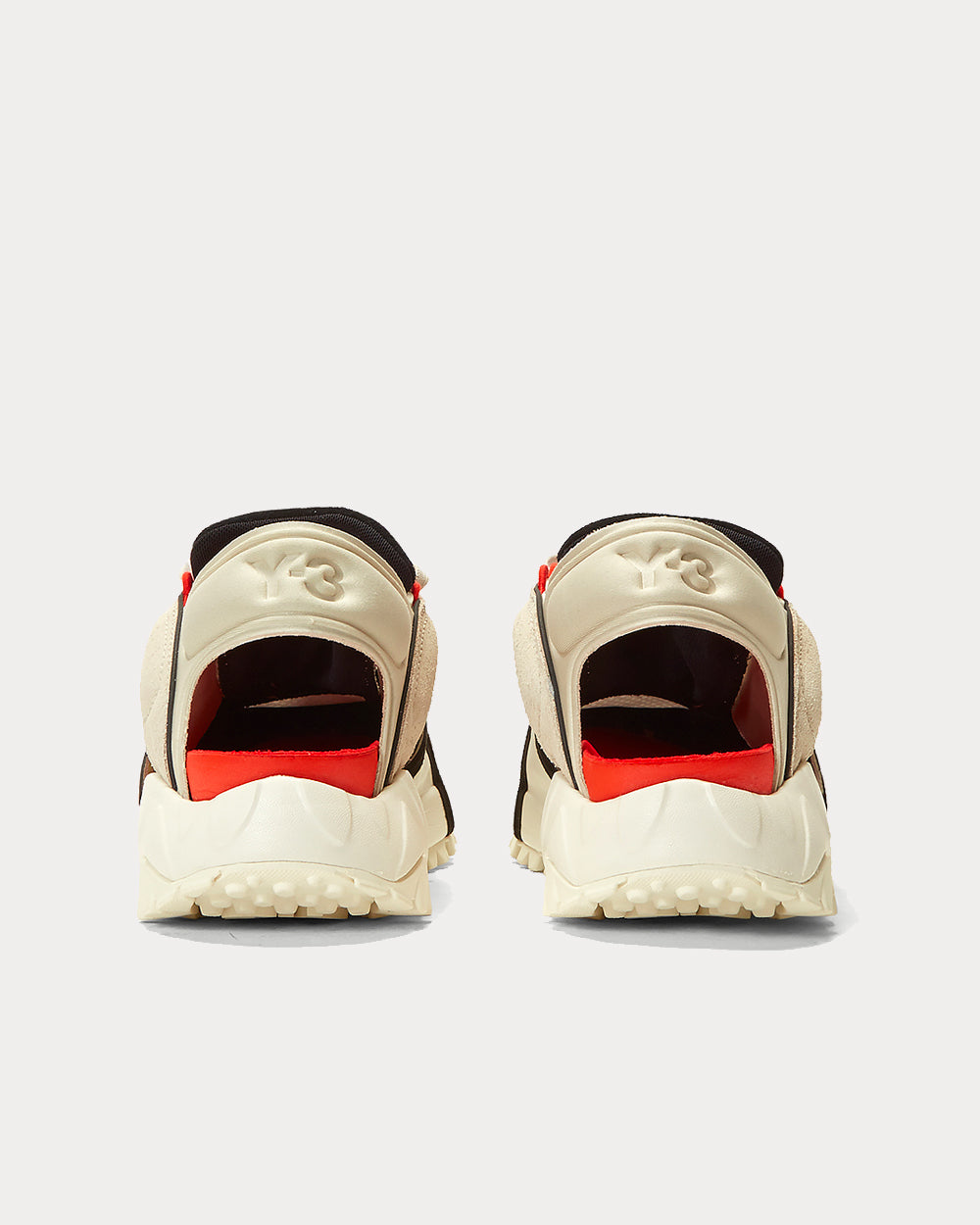 Y-3 Notoma Beige Low Top Sneakers - 4