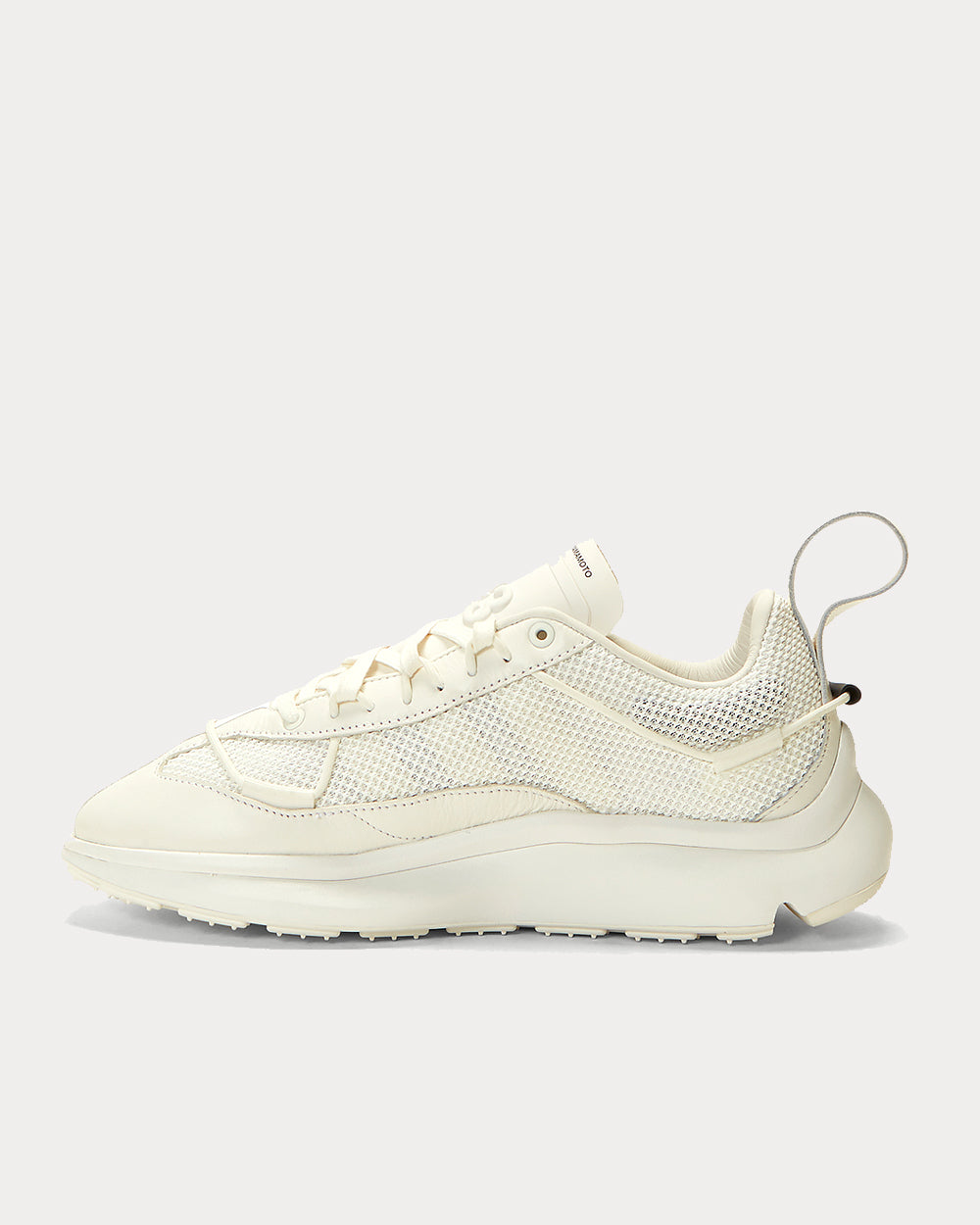 Y-3 Shiku Run White Low Top Sneakers - 3