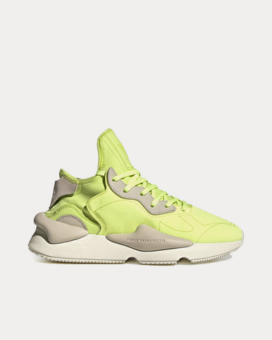 Y-3 Kaiwa Semi Frozen Yellow / Off White / Bliss Low Top Sneakers