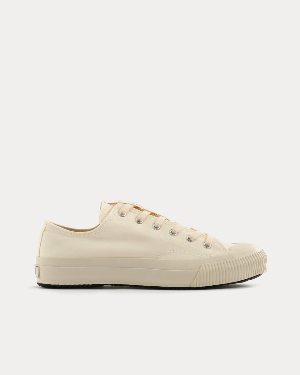 Yohji Yamamoto Y's Classic Cotton Canvas White Low Top Sneakers - Sneak ...