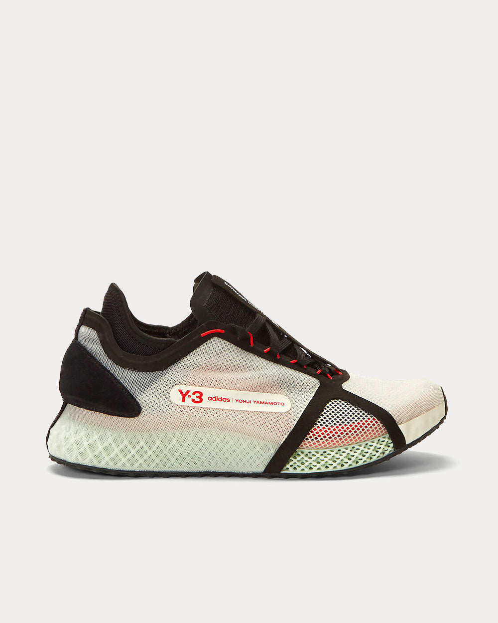 Y-3 Runner 4D IO White Running Shoes - Sneak in Peace