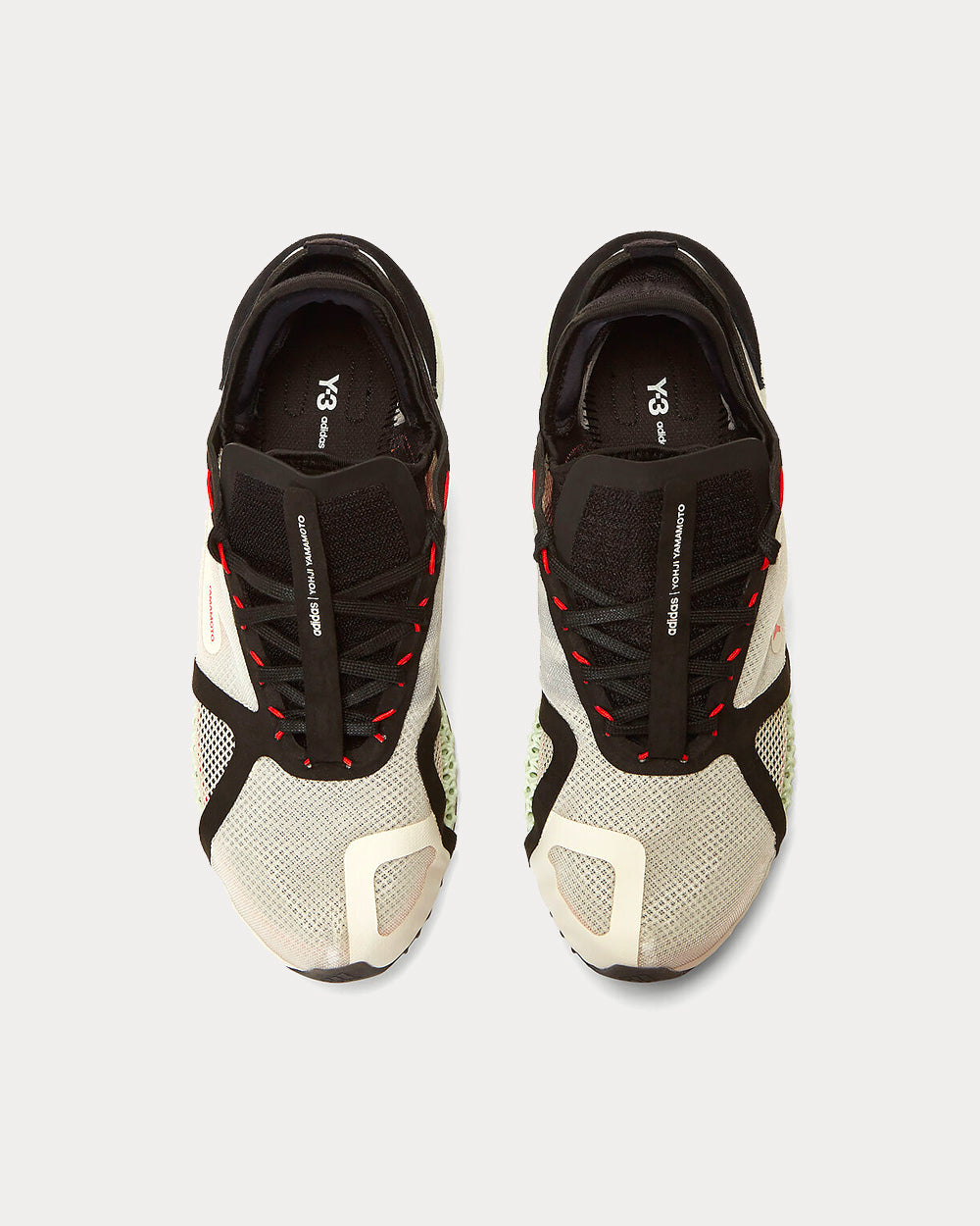 Y-3 Runner 4D IO White Running Shoes - 2