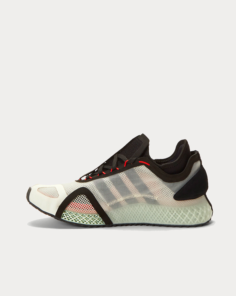 Y-3 Runner 4D IO White Running Shoes - 3