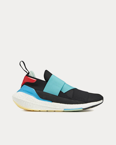 Y-3 Qisan Cozy Black / Blush Green / Red Low Top Sneakers