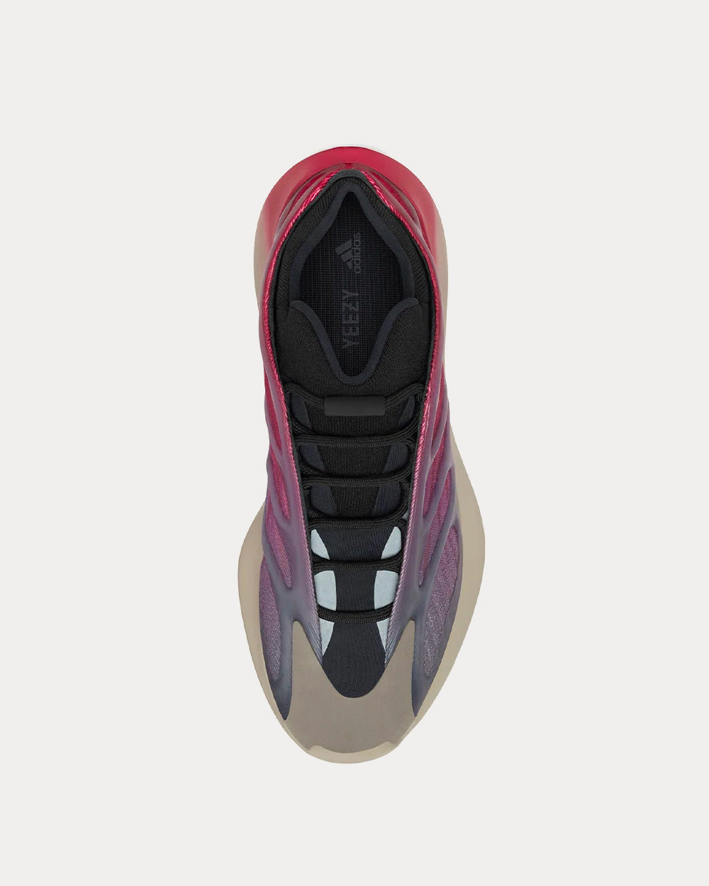 Yeezy 700 V3 Fade Carbon Low Top Sneakers - 2