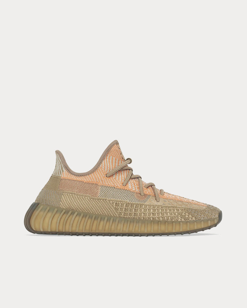 Yeezy Boost 350 v2 Sand Taupe Low Top Sneakers - 1