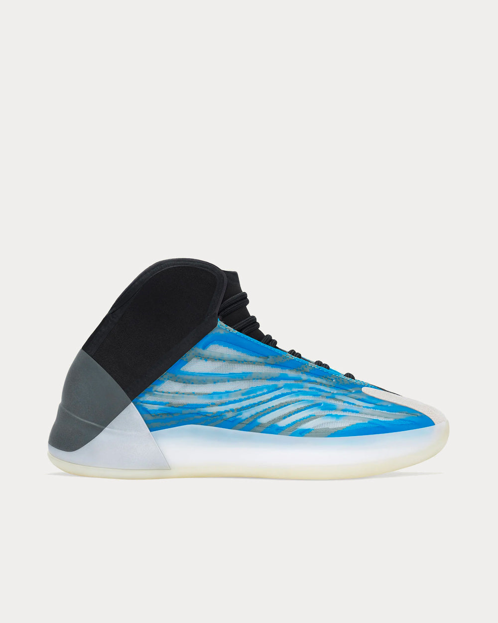 Yeezy QNTM Frozen Blue High Top Sneakers - Sneak in Peace