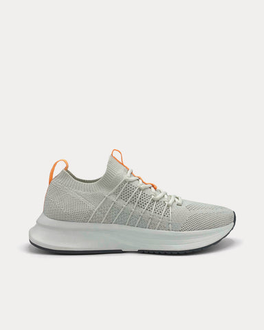 Zen Running Club ZR 01 Snow White / Cool Grey / Cantaloupe Running Shoes