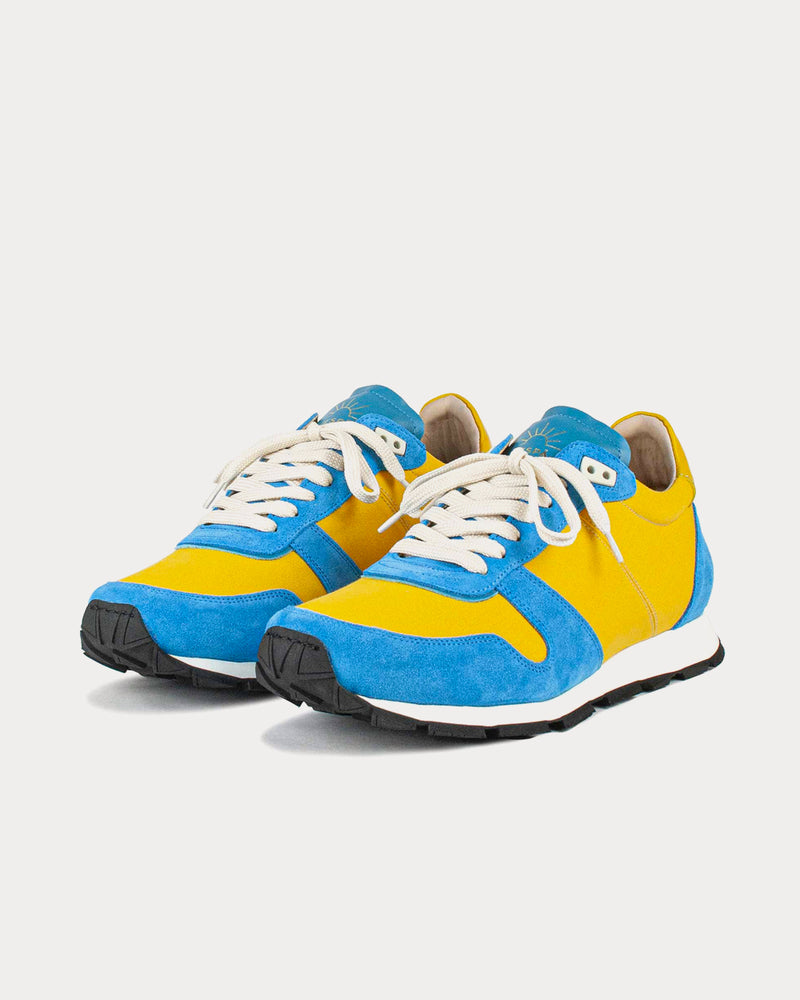 Zespa ZSP6 SPÉCIAL Blue & Yellow Running Shoes - 2