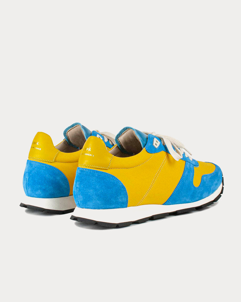 Zespa ZSP6 SPÉCIAL Blue & Yellow Running Shoes - 4