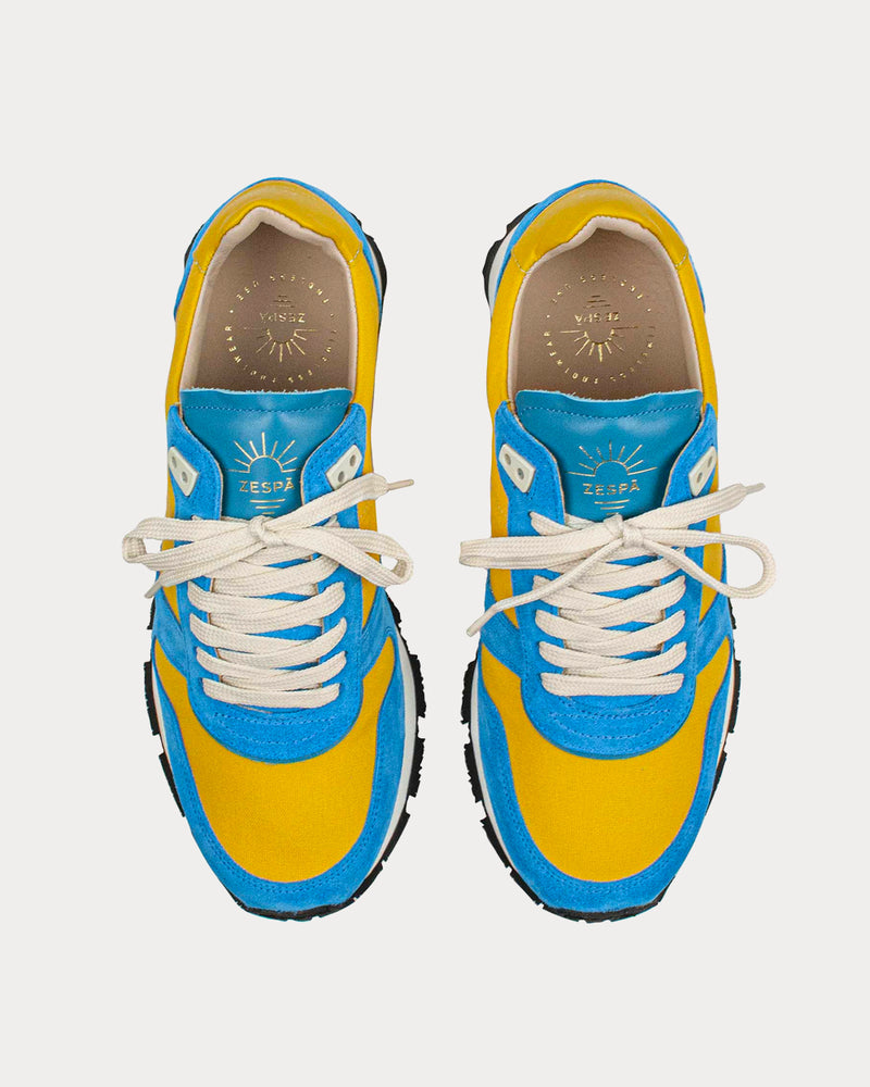 Zespa ZSP6 SPÉCIAL Blue & Yellow Running Shoes - 3