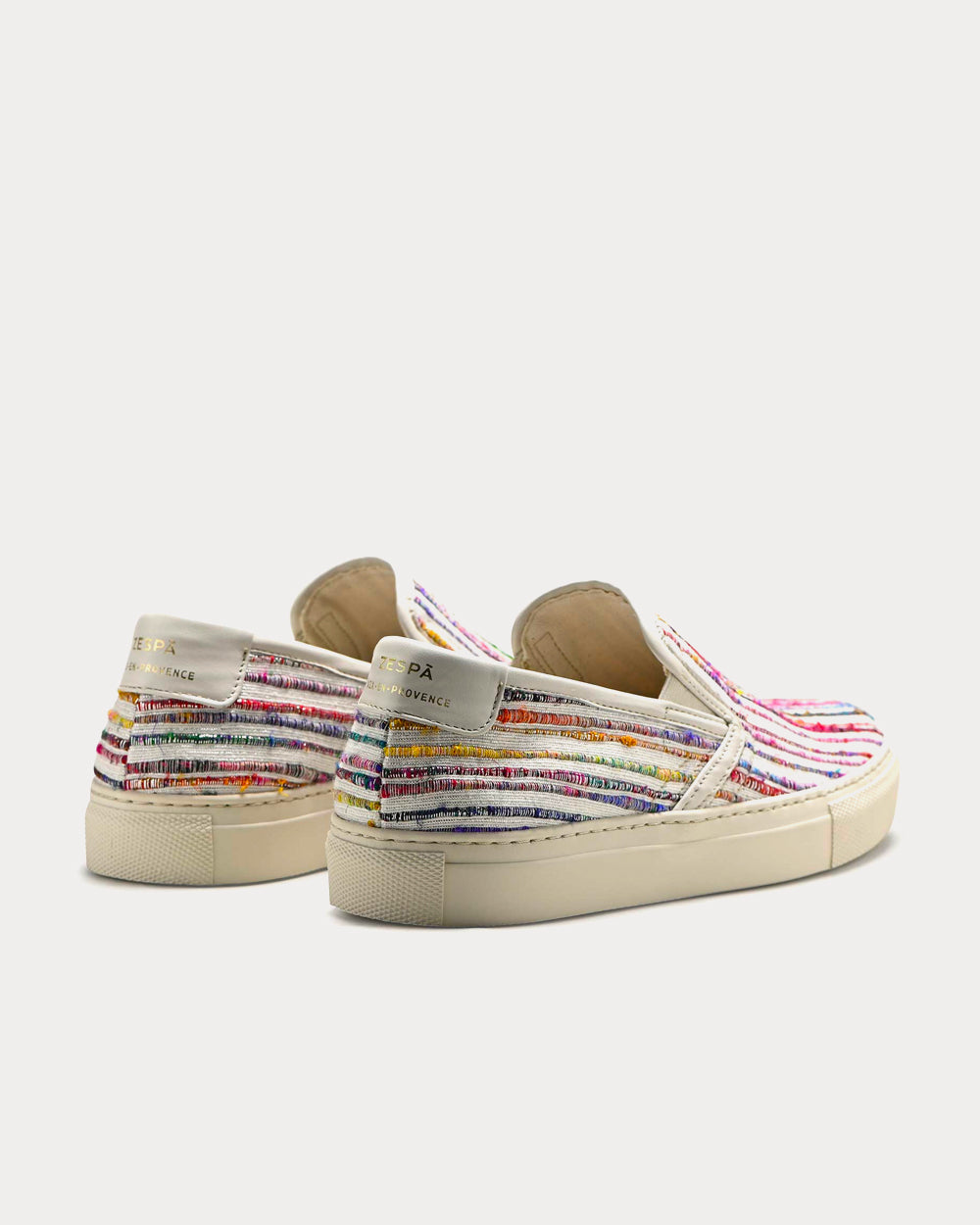 Zespa Textile Fantaisie Rainbow Slip On Sneakers - 4